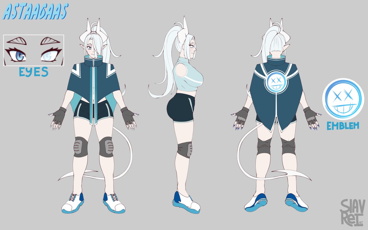 I know, i'm not posting for a long time (0ne year)
but i must show, how i grow up my skill

Oh, aaand this is my child! Asta! ahah