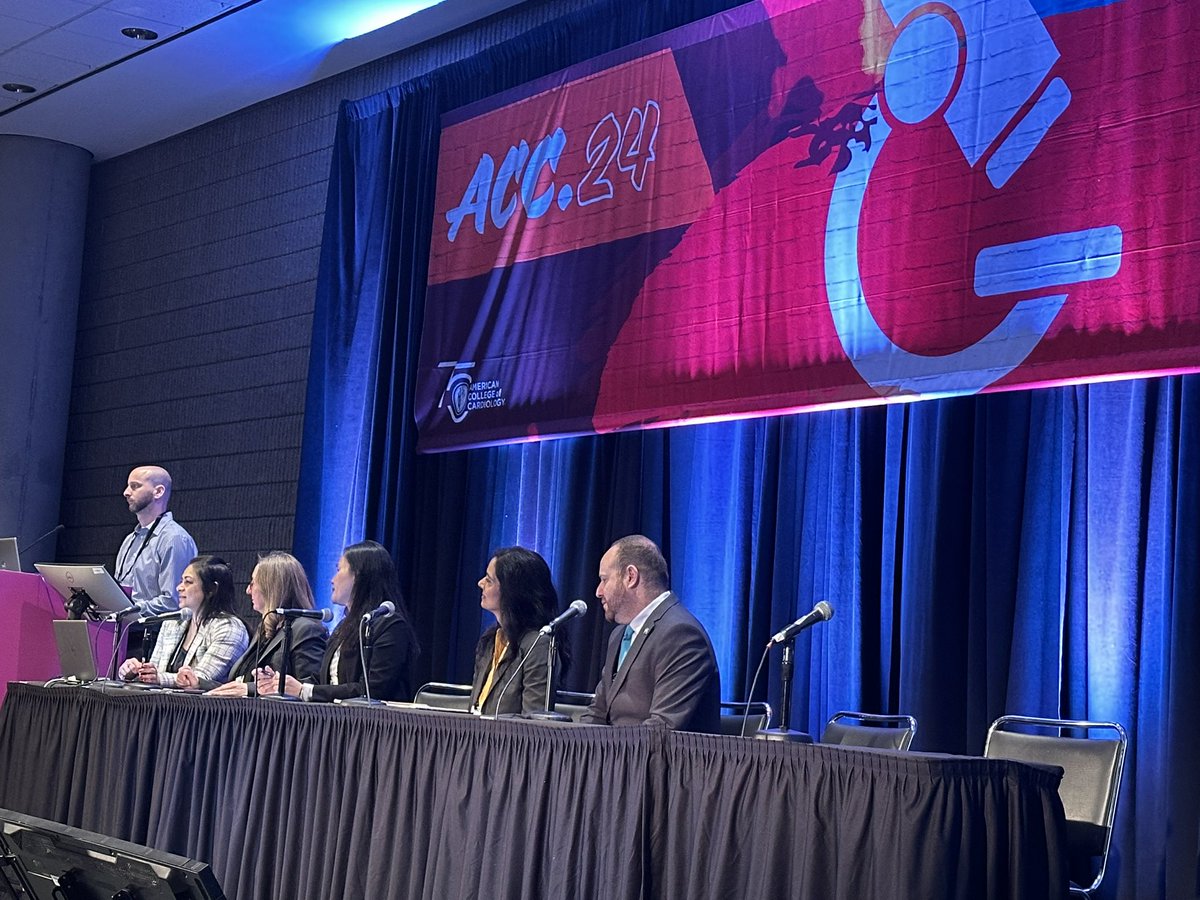 Had an insightful session at ACC 2024 in Atlanta, where our remarkable fellow James Wiley delivered a captivating presentation on a Fontan pregnancy. The panel discussion that followed was equally engaging. @buber_yonatan @ctchildrens @anudodejamd @DrJuanSalaz @CandiceSilvers1