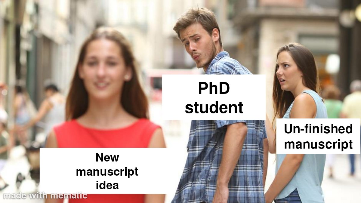 #PhDlife