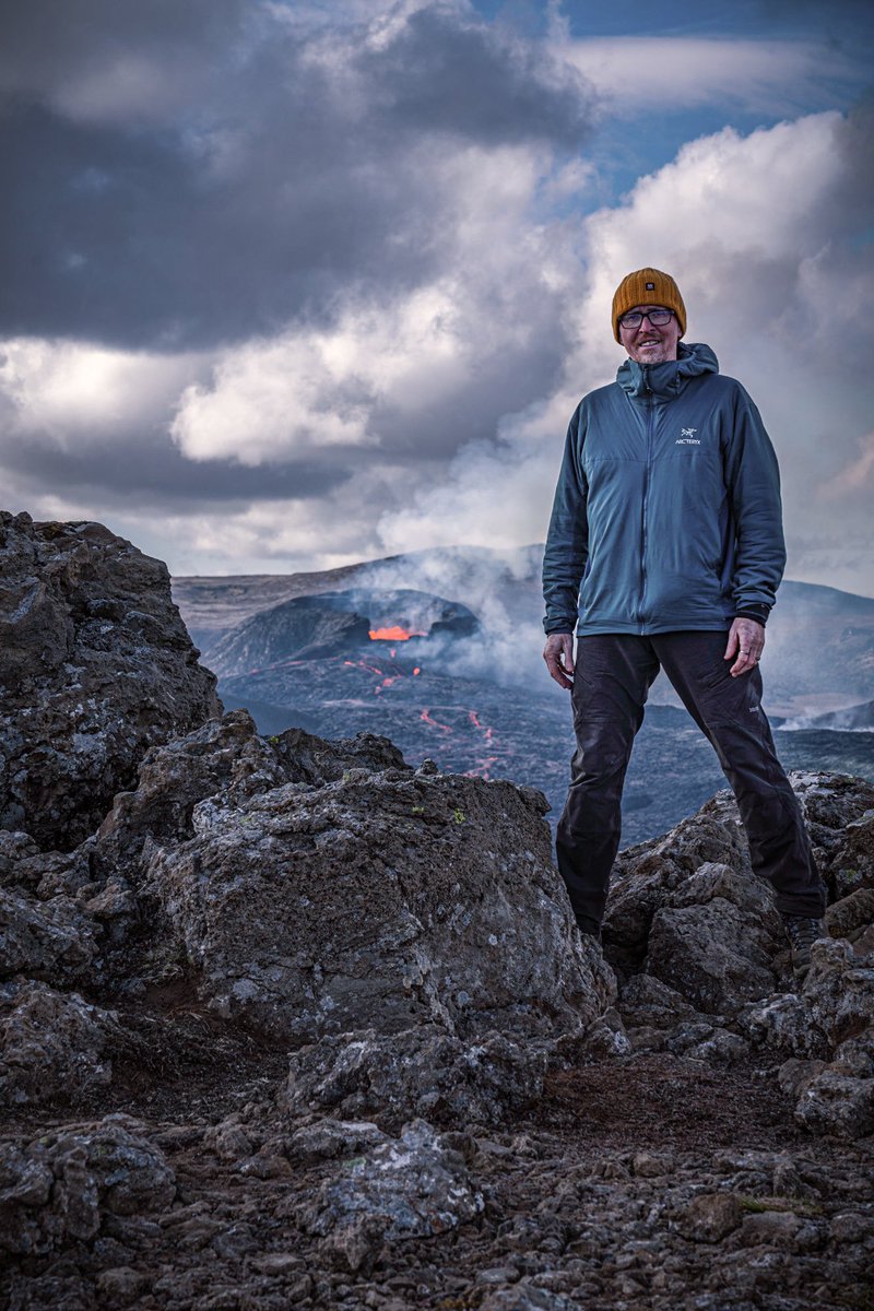 One of many hikes I did when the #Fagradalsfjall and #Geldingadalir volcano was active late June 2021 in #Reykjanes