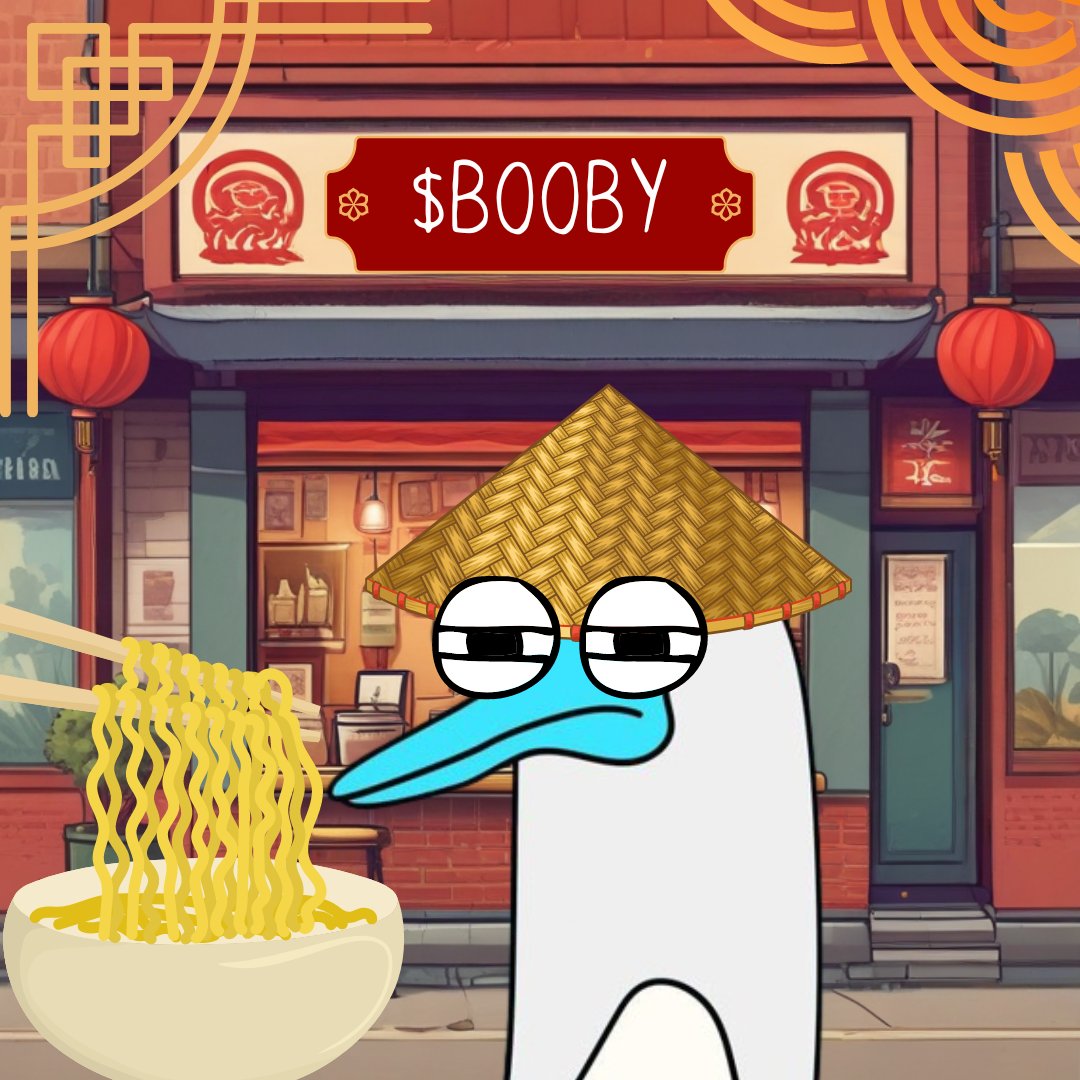 $BOOBY Are You A Chinese Whale Ready To Join Whale Family? 🐋  

#Booby #Slerf #EpiK 
#NINJA #POPCAT #HOOBES
