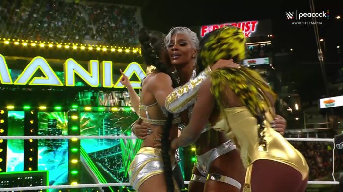 TrinFatuCom's tweet image. WrestleMania XL screencaptures are uploaded! - trinity-fatu.com/gallery2/thumb… #Glowbal #TheBigThree #Trinsetters