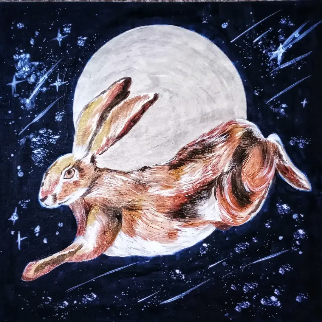 Good evening #UKCraftersHour. Morri-Arty HQ has been experiencing a lot of disruption, but I thought I'd share an excerpt of what I've been editing. And a hare, of course. #WritingCommunity #FolkloreSunday #MHHSBD #ShopIndie