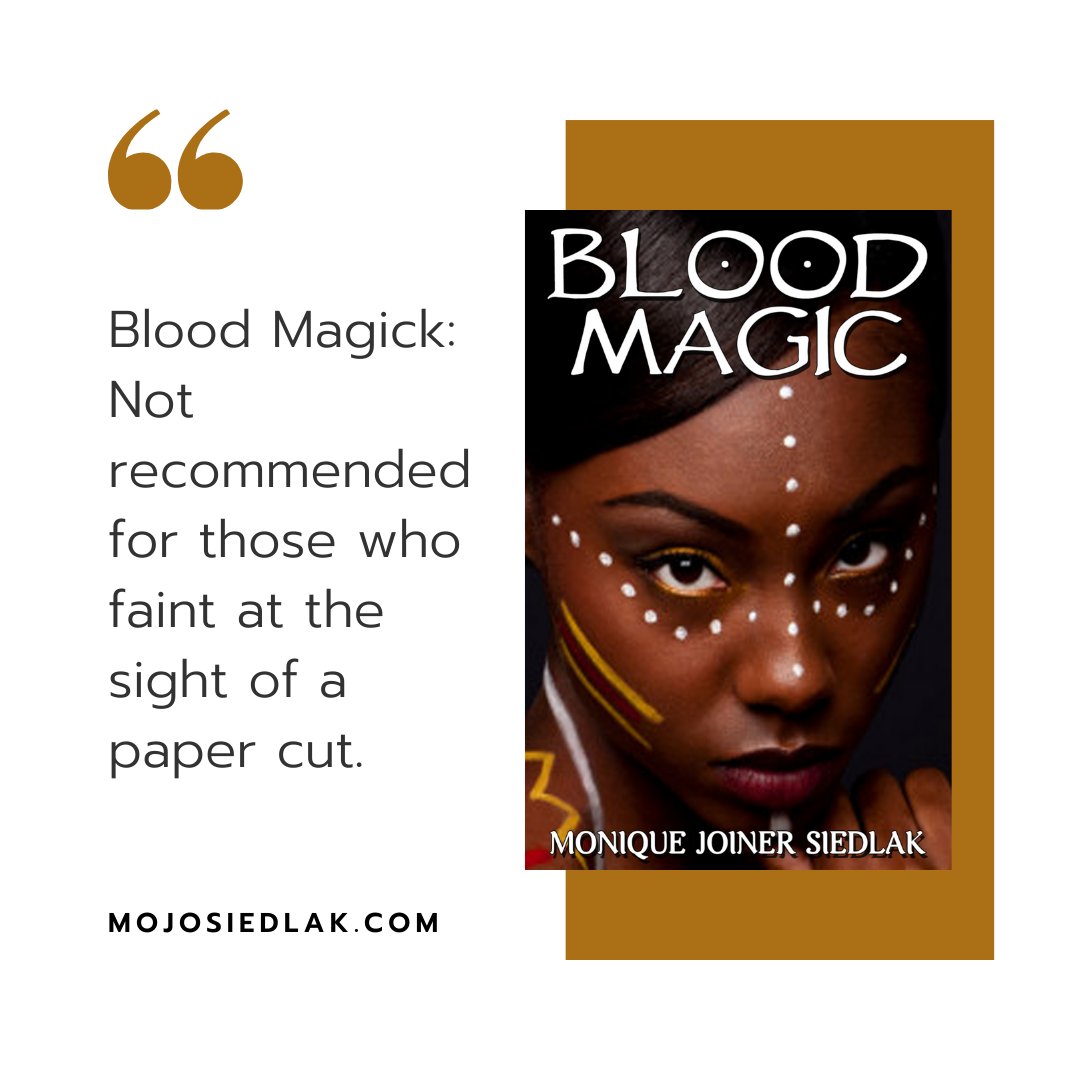 Discover the potent power of #BloodMagick in our newest addition. A deep dive into ancestral rituals. #MagickalJourney 🔥 mojosiedlak.com/book/blood-mag…