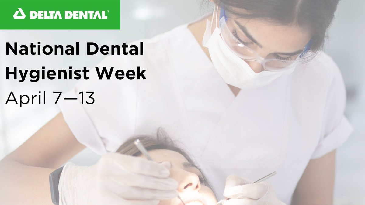 Happy #NationalDentalHygienistWeek! They are crucial in educating us about oral health, preventing dental diseases and helping us maintain overall well-being. Take a minute to say #ThankYou to the dental hygienists in your life. #ThanksForTheSmile #OralHealthHeroes #OralHealth