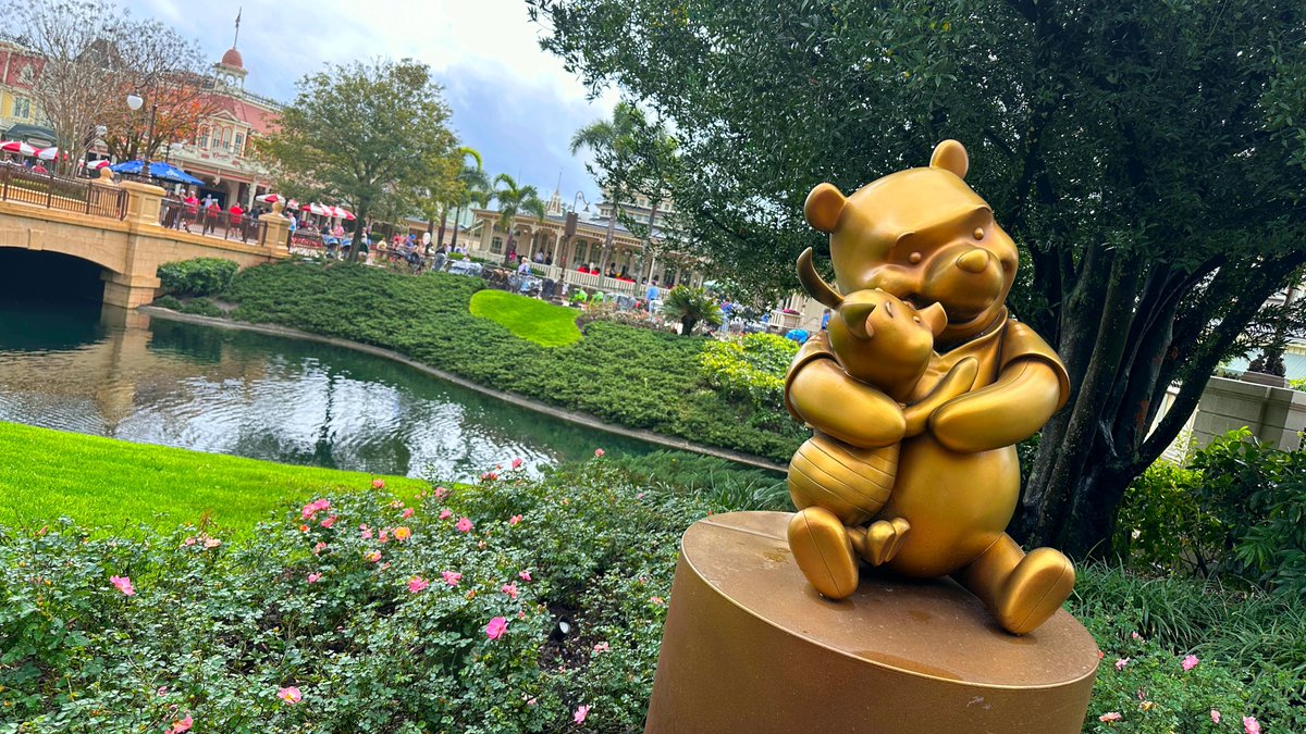 Oh Pooh. What a wonderful day that was. No bother, no bother at all. #MagicKingdom