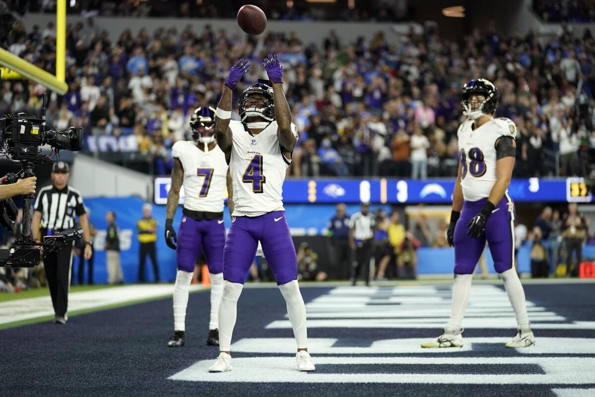 Bleacher Report says the Ravens currently have the 7th-weakest WR corps in the NFL “The Ravens boast a star TE Mark Andrews, who helps atone for the offense's lackluster depth at WR…But this group is unimpressive after Zay Flowers, who exploded onto the scene as a rookie”
