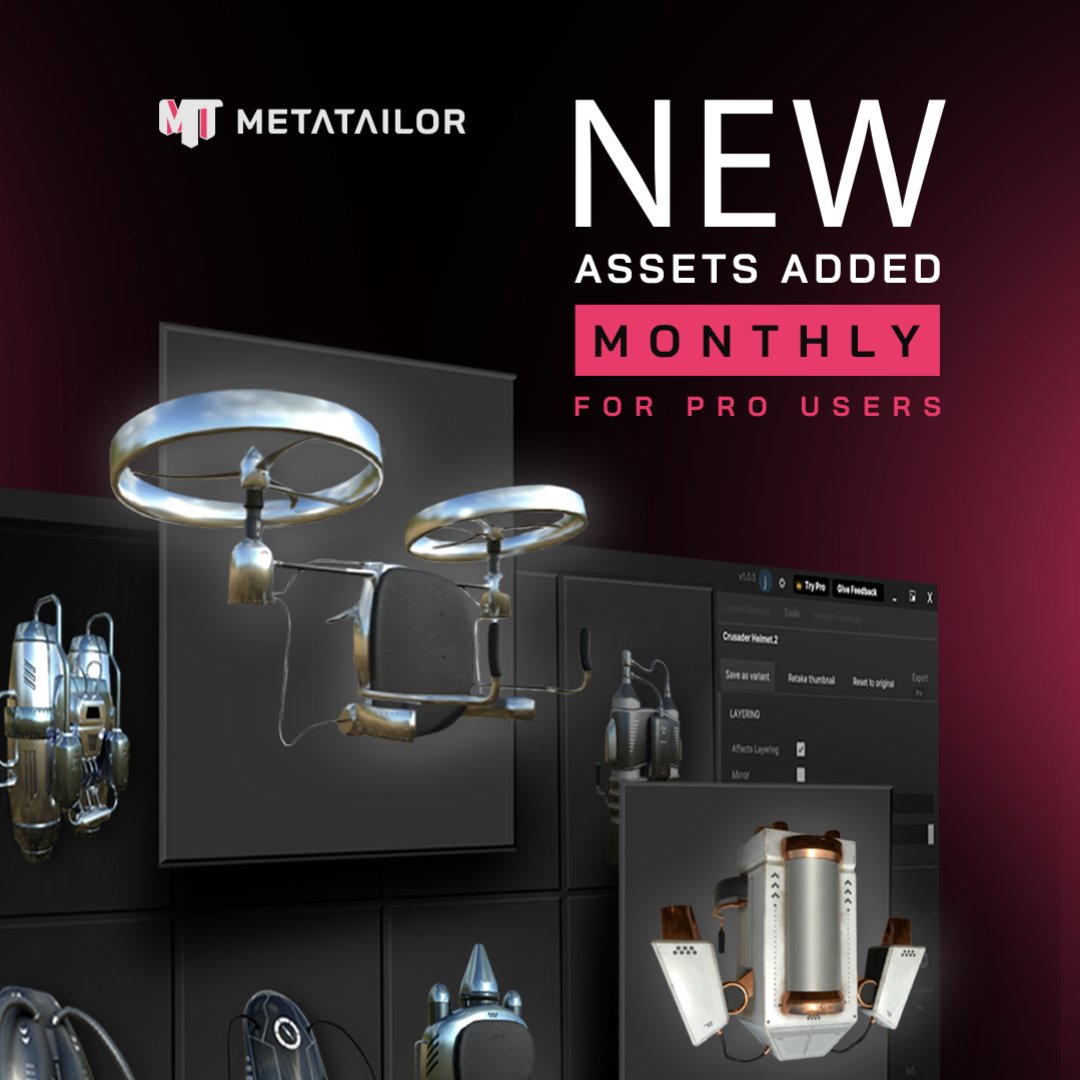 MetaTailor_app's tweet image. It&apos;s time to change the game. START TODAY!
metatailor.app

#unrealengine
#Metatailor
#metahuman
#unity3D
#VFX