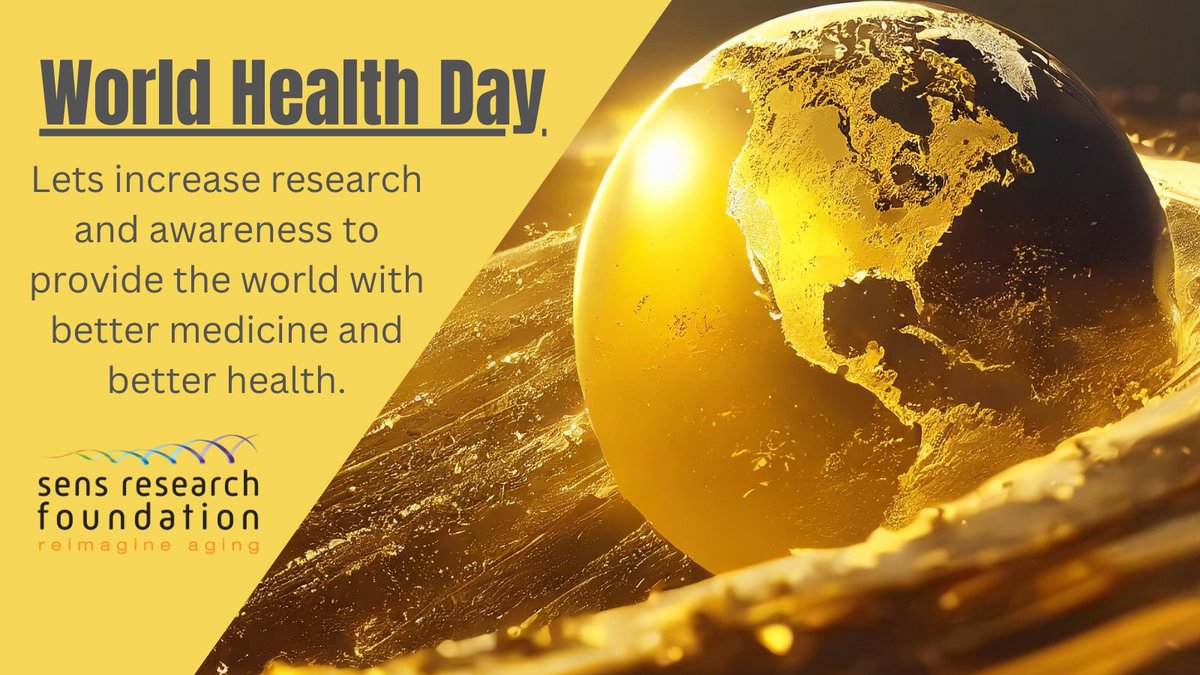 The aging process causes developmental diseases, decreased quality of life, and an inability for the body to protect itself. Post merger announcement, there is no better time to highlight the research that aims to end this trend than World Health Day. SENS.org