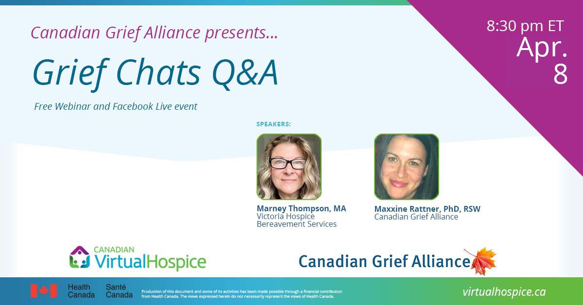 Are you living with loss? Ask your questions about #grief during the april 8th @GriefAllianceCA webinar and Facebook live event. Submit your questions to loom.ly/oLA4YnI and register loom.ly/QAV1f0I