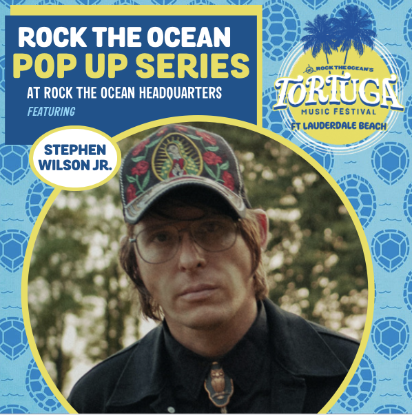 💥 POP UP SHOW IN 30 MINUTES 💥 Come on down to Rock The Ocean HQ at 3:15 PM to get up close & personal with Stephen Wilson, then party some more! 😍