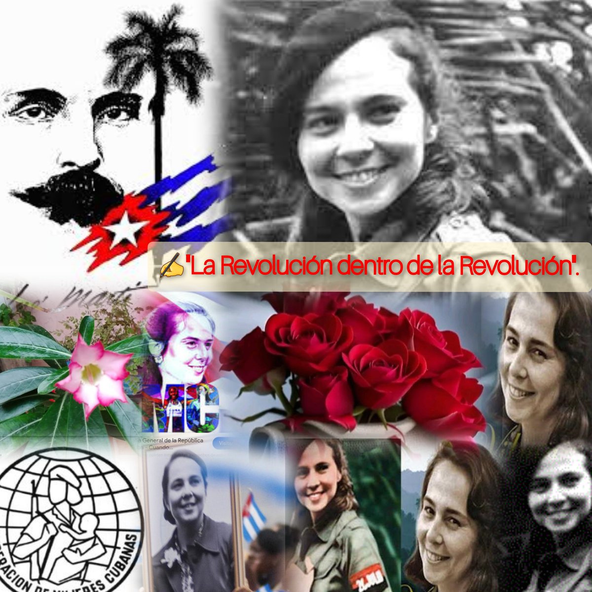 @cafemartiano @DiazCanelB @InesMChapman @DrRobertoMOjeda @EVilluendasC @agnes_becerra @DeZurdaTeam_ @DefendiendoCuba @mimovilespatria @IzquierdaUnid15 @ValoresTeam1 #CaféMartiano 'Los deberes revolucionarios y su inmenso trabajo nunca le impidieron a Vilma cumplir sus responsabilidades como compañera leal y madre de numerosos hijos”. Fidel #MujeresEnRevolución