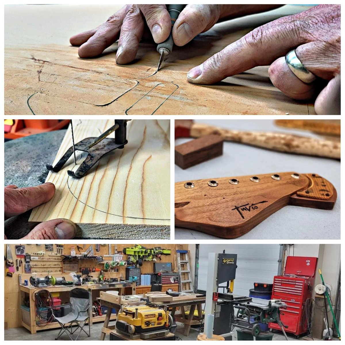 At TNV when we say handcrafted we mean #handcrafted Visit us at tnvguitars.com 😎 #guitars #guitar #handmade #woodworking #reclaimed #wood #barncaster #yyc #calgary #okotoks #madeincanada 🇨🇦#TNVguitars
