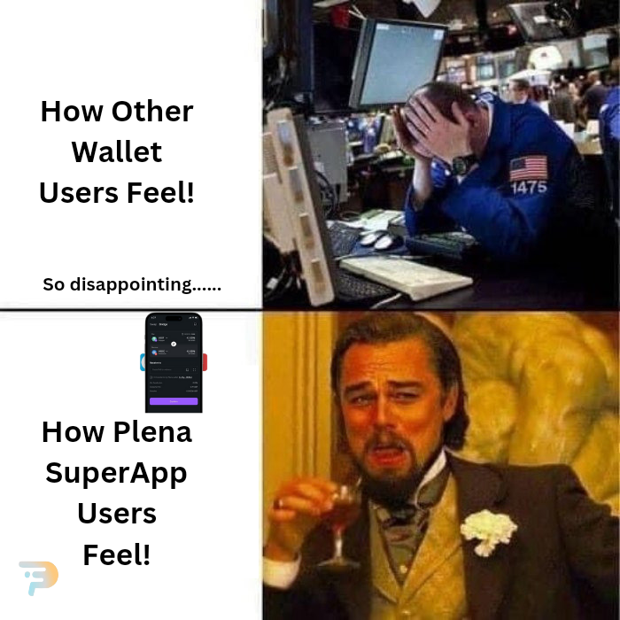 Seamlessly transfer your assets across different chains with Plena smart wallet.

Swap and pay gas fee in any token of choice in #PLENA SmartApp!

#PlenaFinance #BuildOnPolygon #Polygon $PLENA #DeFi #AccountAbstraction
