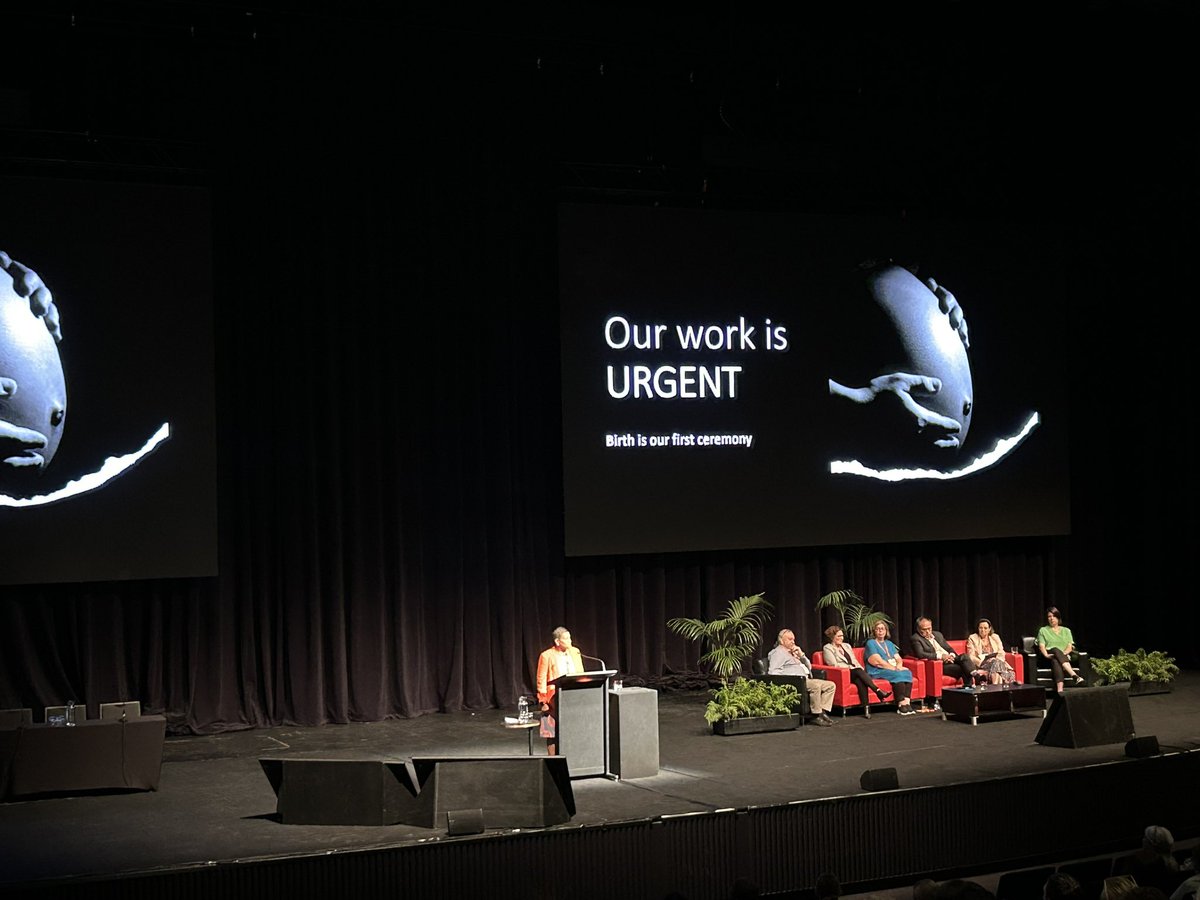 @DrRoey01 sharing the work of the @MollyCentre team. Birthing on Country means the best start to life for women, babies and families. This work is urgent! #PSANZ2024