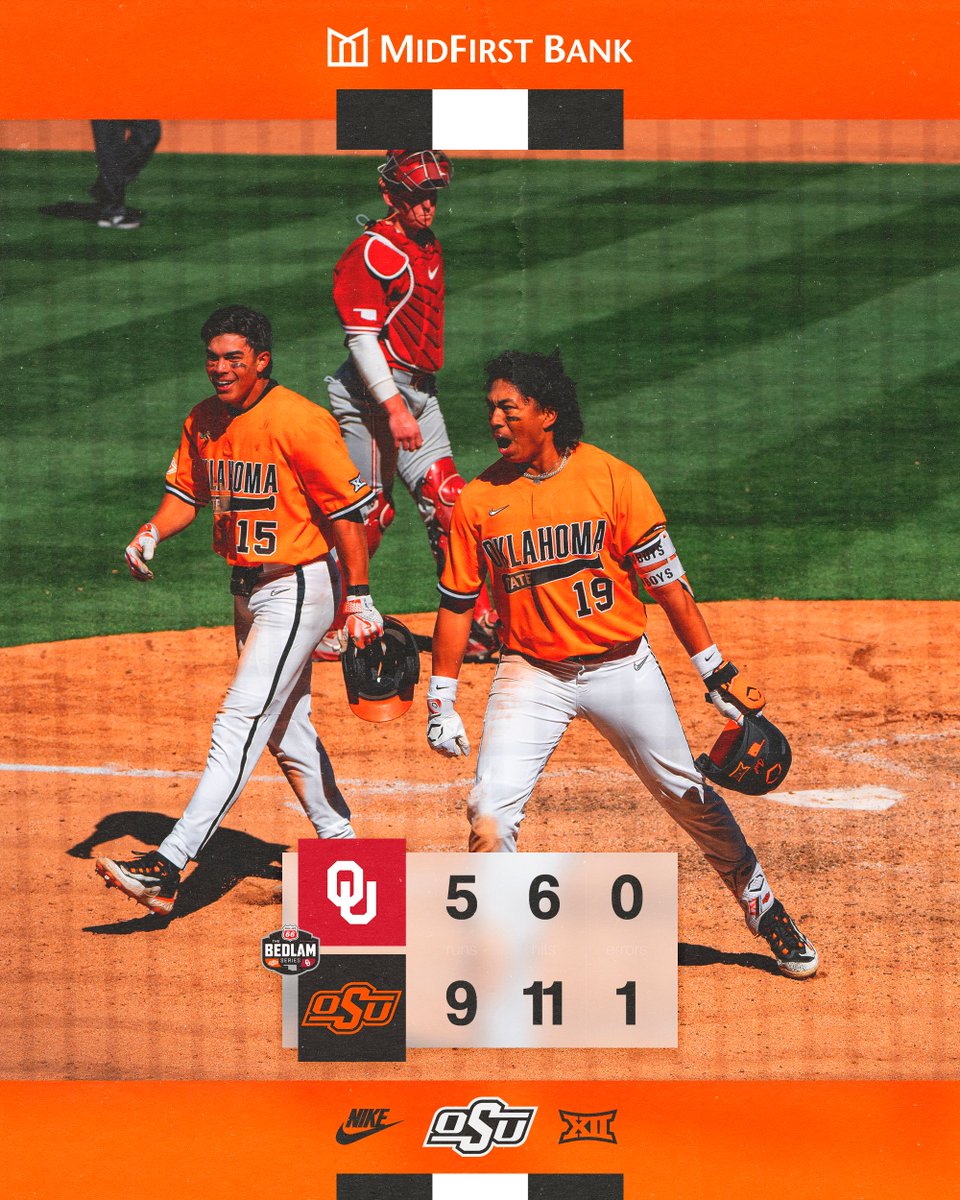 S̷o̷o̷n̷e̷r̷ ̷S̷t̷a̷t̷e̷ 𝐂𝐎𝐖𝐁𝐎𝐘 𝐒𝐓𝐀𝐓𝐄 Our domination of the Bedlam Series continues #GoPokes