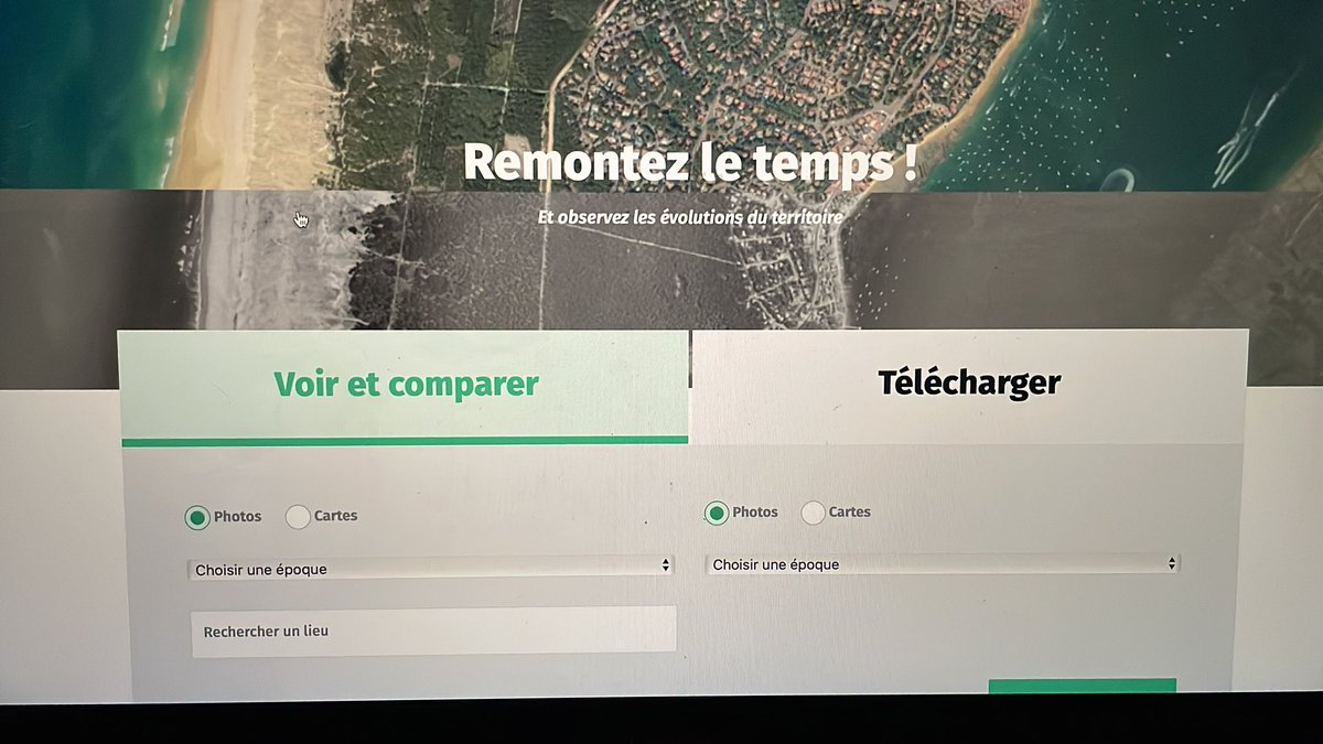 Vous connaissez le site « remonter le temps » de @IGNFrance ? Je passe beaucoup de temps dessus pour voir l’évolution du bâti dans ma commune et les environs… Et on y trouve des choses très intéressantes :