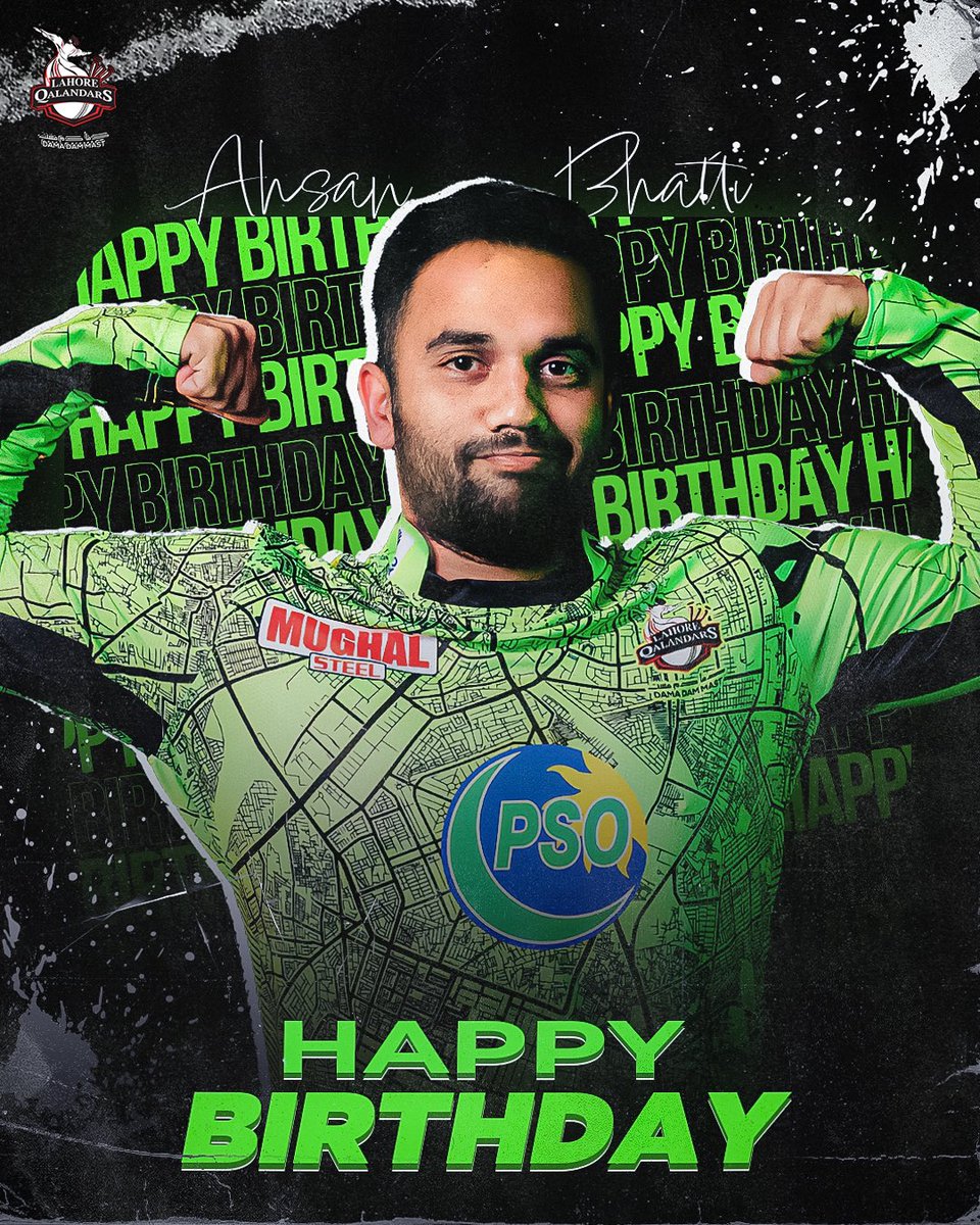 Join us in wishing Ahsan Bhatti a very happy birthday! A rising star from the PDP, he’s on the path to becoming a promising prospect for Pakistan cricket. Let’s celebrate his special day and cheer him on as he continues to shine on the field! #QalandarBrothers