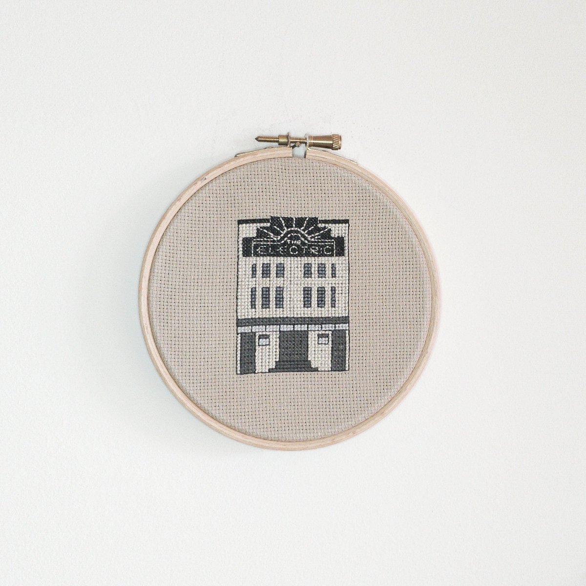 Hello @BrumHour 😊 I've trapped a nerve in my shoulder and can barely stitch today 😭 but I popped into Red Brick Market earlier and will be restocking tomorrow, it looks like my @ElectricBham cross-stitch kits are the favourite at the moment! 🎥 #brumhour