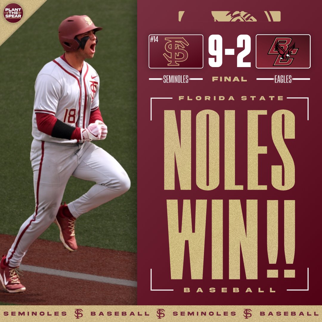 Series Win for the Noles! ✅️