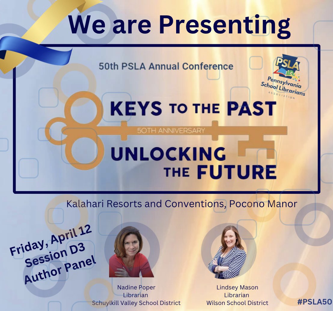 Presenting with my partner-in-crime <a href="/NadinePoper/">Nadine Poper</a>!

#PSLA50 <a href="/PSLA_News/">PSLA_News</a>