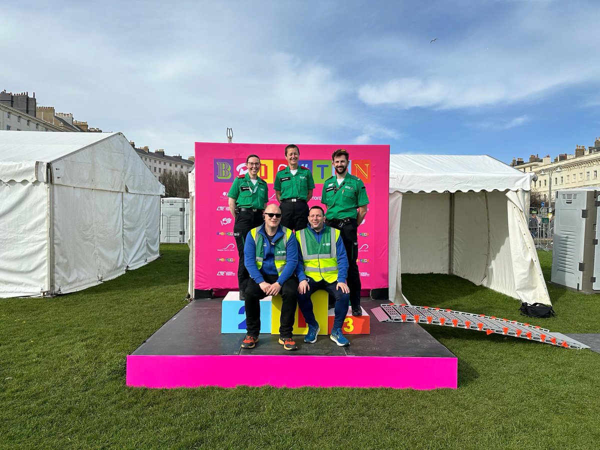 Hannah Pool (@dr_hannah87) on Twitter photo It has been amazing to provide great clinical care with the <a href="/SJA_Sussex/">SJA County of Sussex</a> team on the finish TC at Brighton Marathon working in close collaboration with the <a href="/BrightonMarathn/">Brighton Marathon Weekend</a> medical team who are awesome. Well done to all the runners! It has been amazing to provide great clinical care with the <a href="/SJA_Sussex/">SJA County of Sussex</a> team on the finish TC at Brighton Marathon working in close collaboration with the <a href="/BrightonMarathn/">Brighton Marathon Weekend</a> medical team who are awesome. Well done to all the runners!