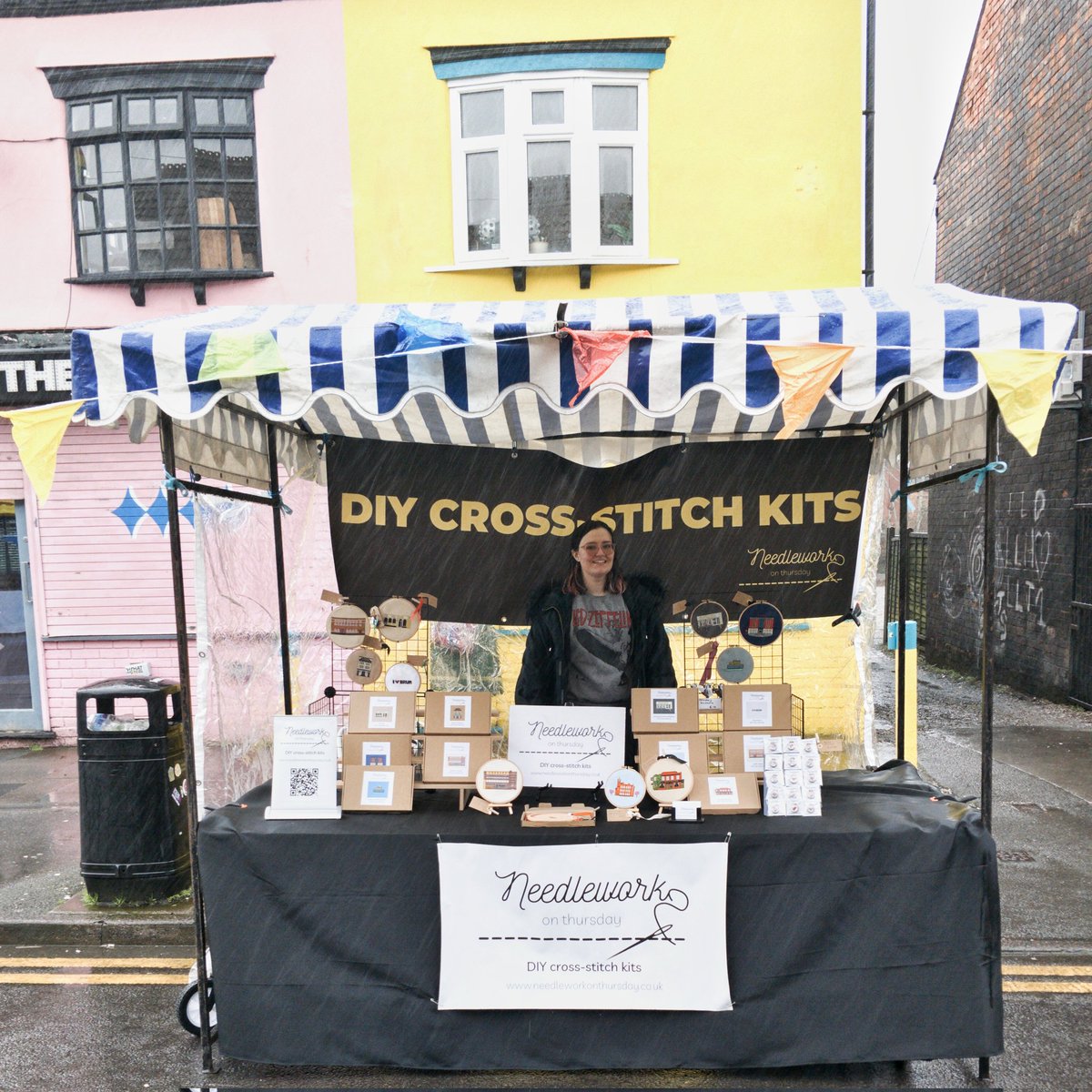 The next market I'll be at in April is #kingsheathartisanmarket next Sunday, last time I saw a dog in a yellow mac and it was delightful. 😊 #brumhour