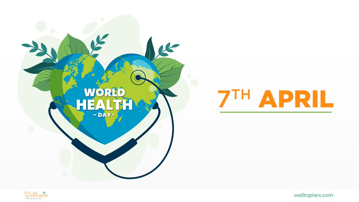Happy World Health Day! At Welltopia Pharmacy, we believe that your health is our top priority. That's why we offer customized programs for each patient,tailored to meet their unique needs and health goals. We're more than just a pharmacy- we're a partner in your health journey