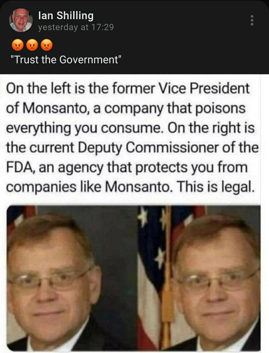 Government • Monsanto • FDA