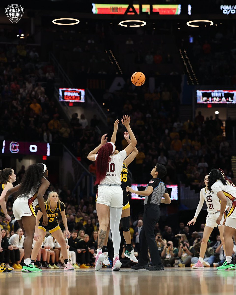 THE TITLE GAME IS UNDERWAY 🔥 #WFinalFour