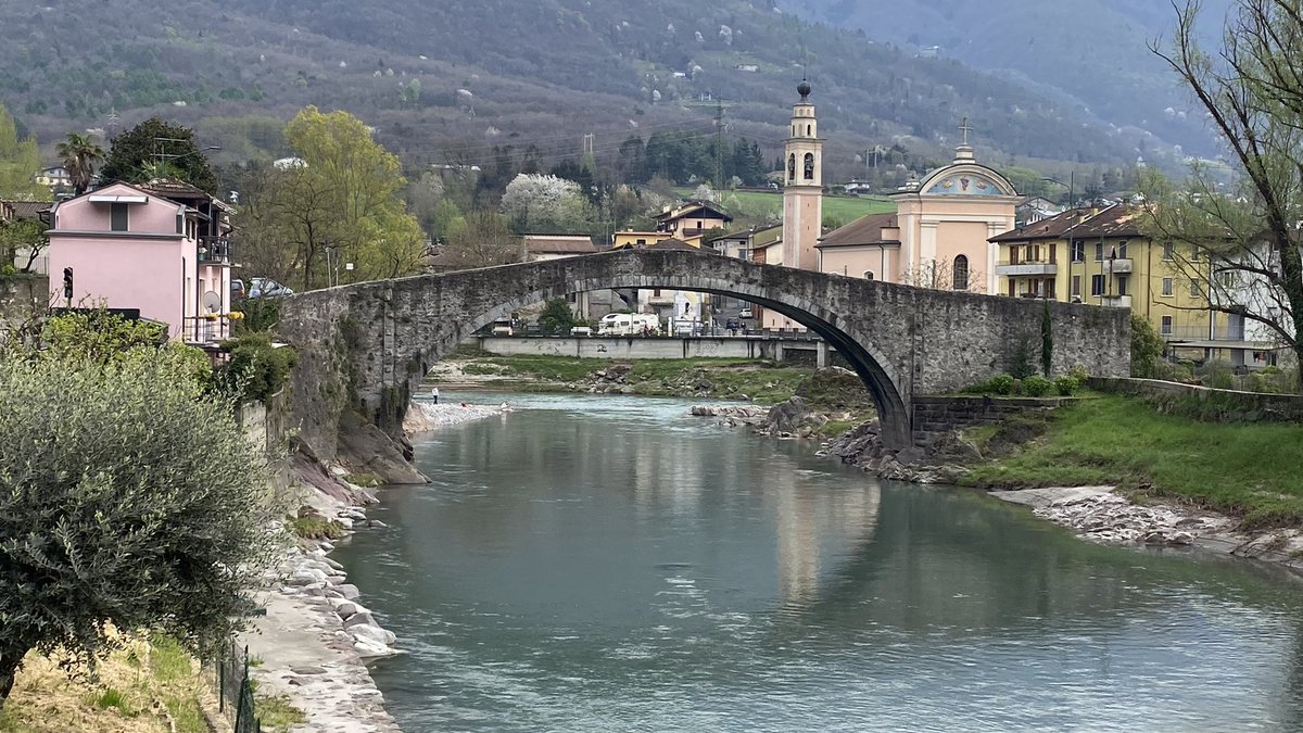 Good to be back in Boario #BoarioTerme #RiverOglio #Lombardy