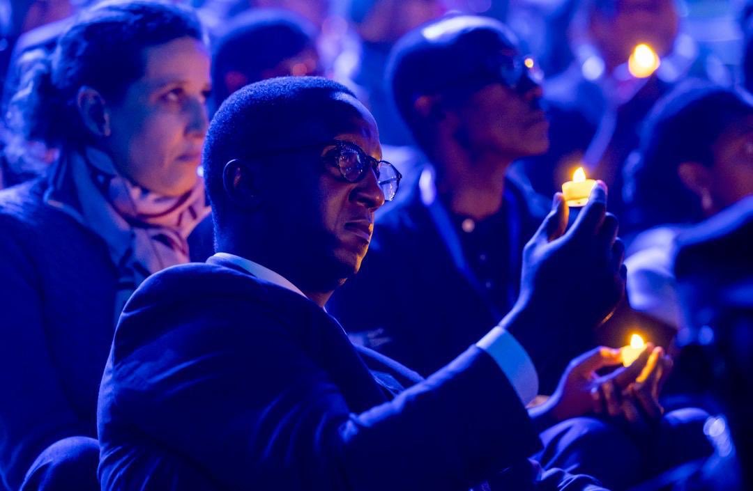 Light &amp; lift a candle this night in remembrance of the 1994 Genocide Against the Tutsi. We preserve memory so as to honour the fallen &amp; to prevent future atrocities from reoccurring. Doing so reminds us all of our shared humanity. #Kwibuka30