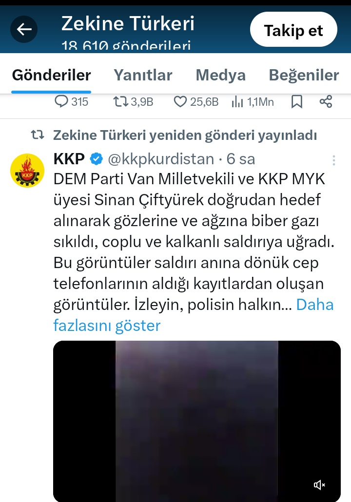 Başı açık devrimci militan yoldaşımıza geçirmişler copunan Yazık sizi kınım canım kınıyorum Hedef gösterilen polisleri bir de açığa almışlar Yahu siz bizi mi sınıyorsunsunuz sayın iç işleri @AliYerlikaya Ne demek açığa alındı ,olmadı polise kelepçe vurup öyle salın sokağa!