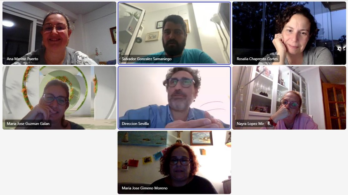 A la luz d la Pascua d Resurrección… Reunión para compartiryorar. No pudieron asistir en esta <a href="/evcaro777/">Eva Cabrera</a> y @JosAntRosaLemus Seguimos buscando cuidar especialmente lo que cada uno va viviendo en su día a día. La vida comunitaria,tarea pendiente siempre. Es misión <a href="/fms_champagnat/">FMS Champagnat</a>