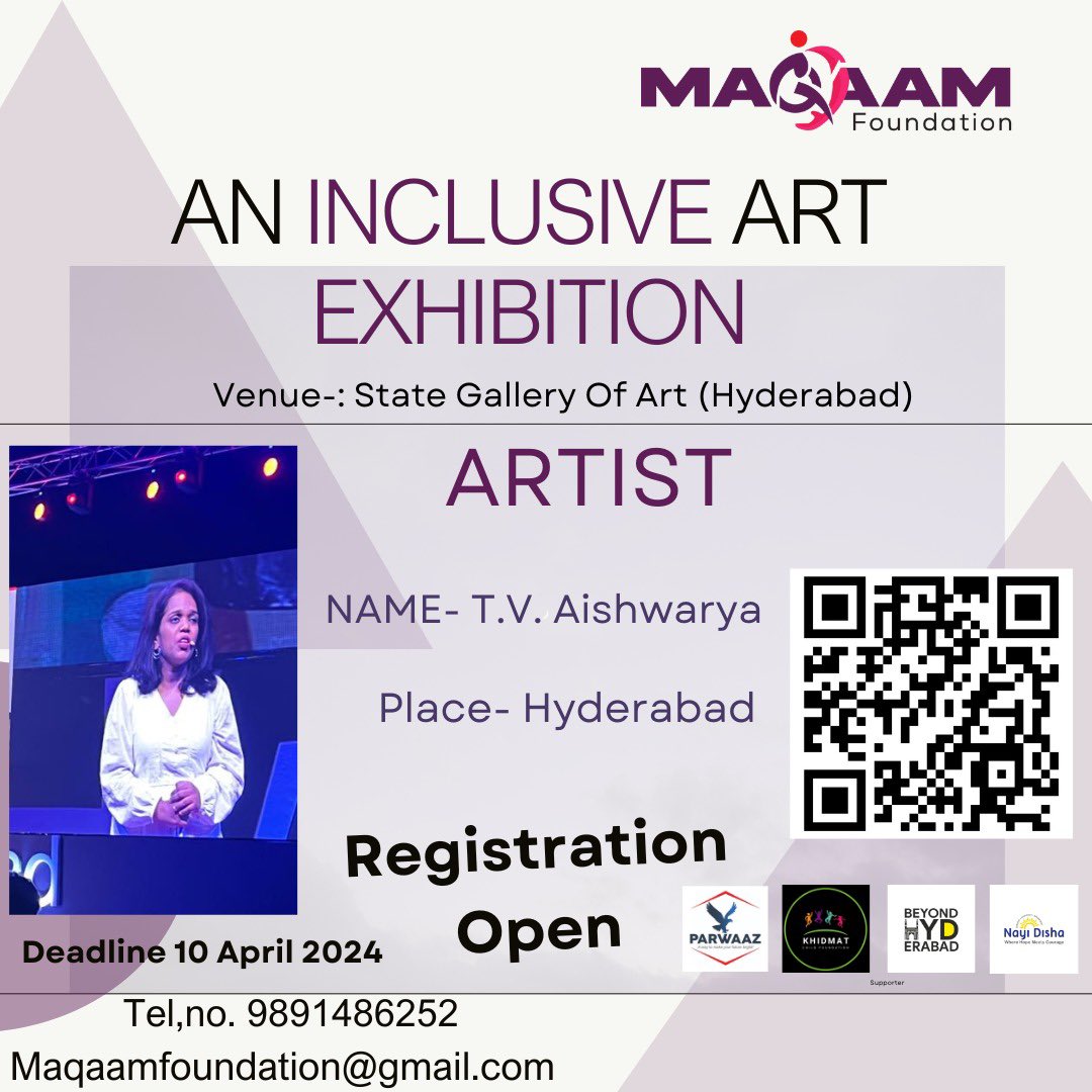 Registration Opne
We kindly request that you submit your artwork by the 10th of April 2024 to the last date
Should you have any queries or require further assistance, please do not hesitate to contact us.
 +91 9891486252
Register now:- forms.gle
33mhDcXNXkvSxUJX7