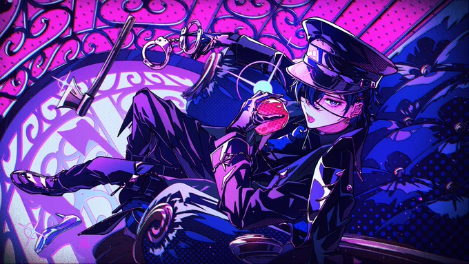 ✦お知らせ✦つきしろやしろ。様( #Yq4Ro_ )の【ロミオとシンデレラ】歌ってみたのイラストをお手伝いさせて頂きました 