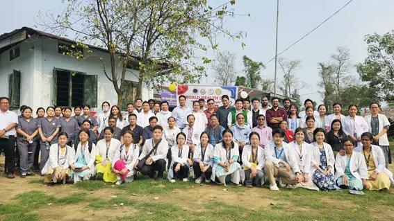 (#Health_camp organised to mark WHD)
#WorldHealthDay
The Arunachal Times - arunachaltimes.in/index.php/2024…