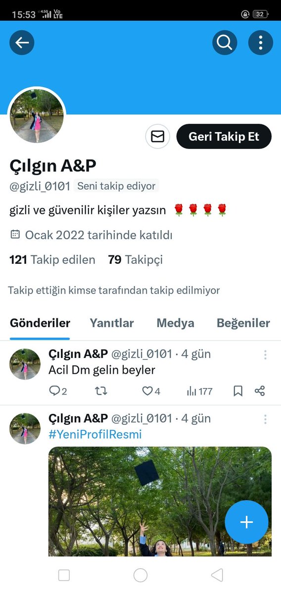 Bu hesap benim fotoğrafımı paylaşıp kötü işlerine kullanıyor. Şikayet eder misiniz? Şimdiden teşekkürler..