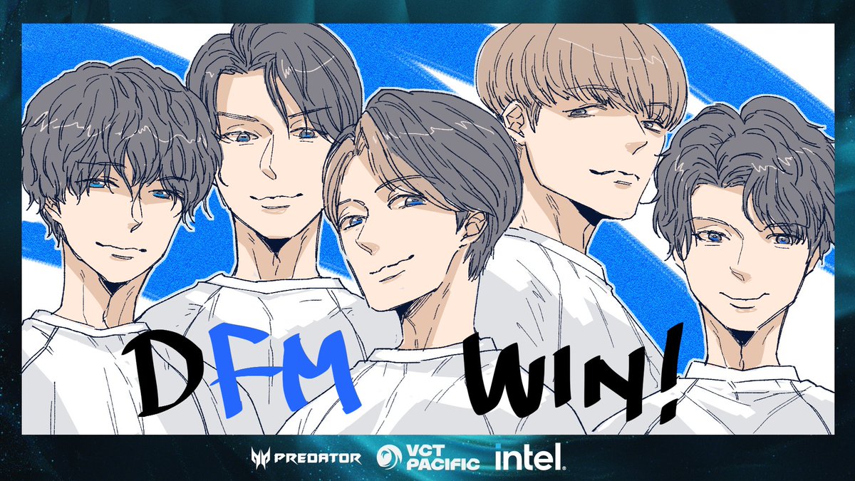 #DFMWIN
#DFM_VALO 
応援しています📣

#VCTPacific 
#VCTPacific_応援チアボード