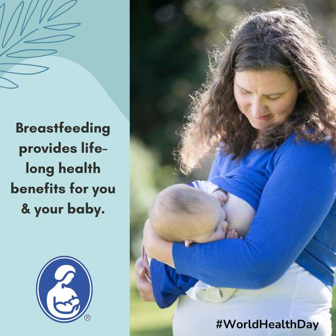 It’s World Health Day 2024! Breastfeeding provides life-long health benefits for you and your baby. Breastfeeding lowers your risk of • breast and ovarian cancer • high blood pressure • cardiovascular disease • diabetes and more Read more here: laleche.org.uk/amazing-milk/