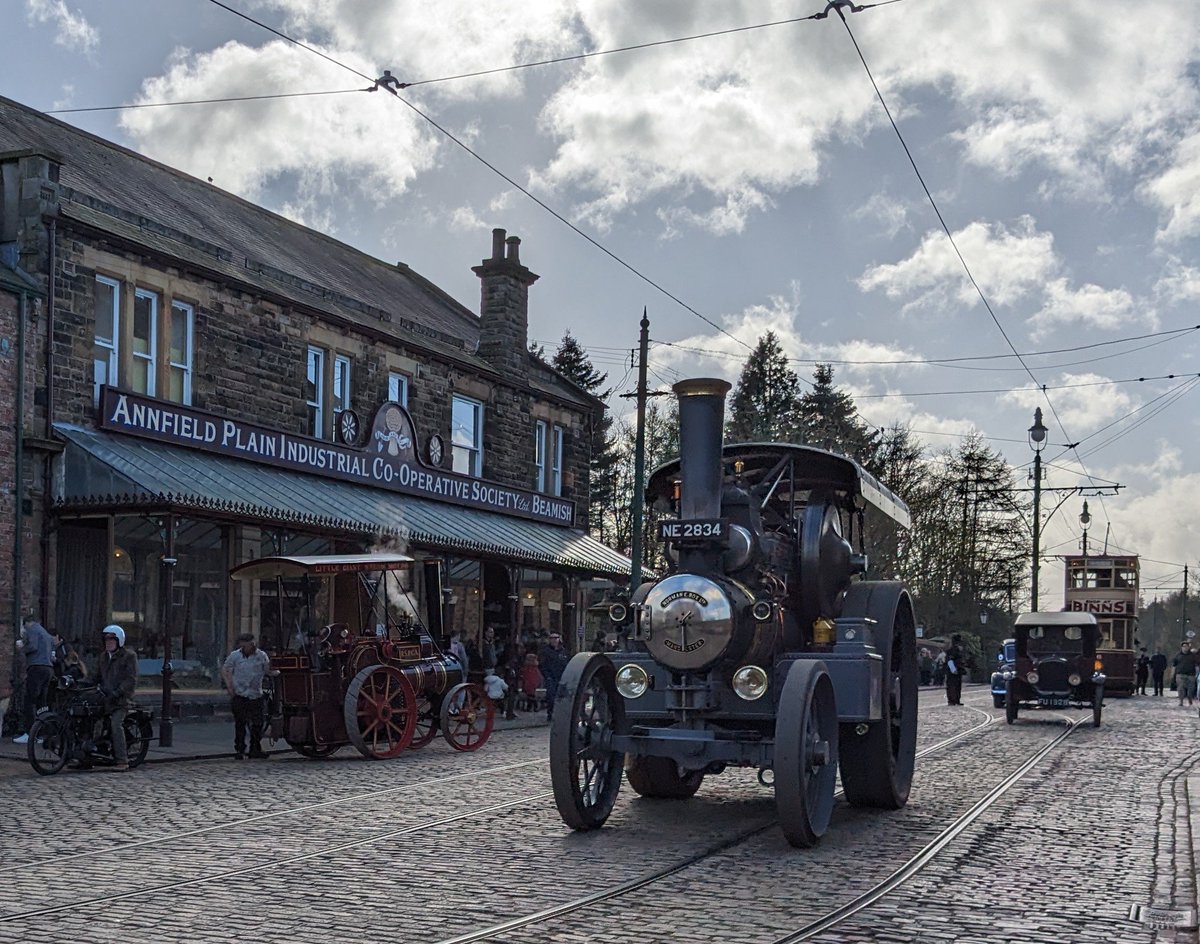 End of the afternoon @Beamish_Museum Wheels of Industry steam event. Another excellent afternoon