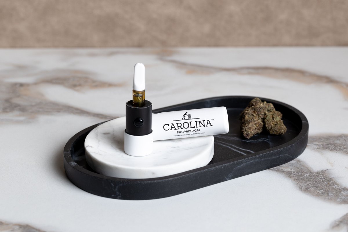 Experience the pinnacle of cannabis craftsmanship with our Full Gram Concentrate Distillate. 
Elevate your moments with pure potency and rich terpene profiles. 🌿
check on :  carolinaprohibition.com/product/the-on…
💎✨ #ConcentrateExcellence #FullBodyHigh #CannabisCraftsmanship