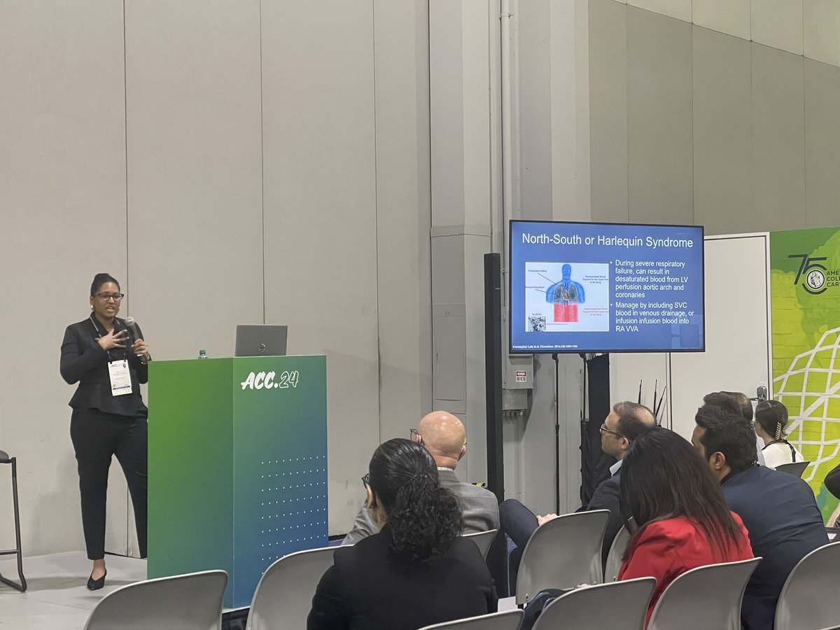 Excellent series of didactic talks continuing in the #ACC2024 learning lounge - @PennyRampersad warning about the dangers of north south syndrome - stay vigilant! You can’t find what you don’t look for.