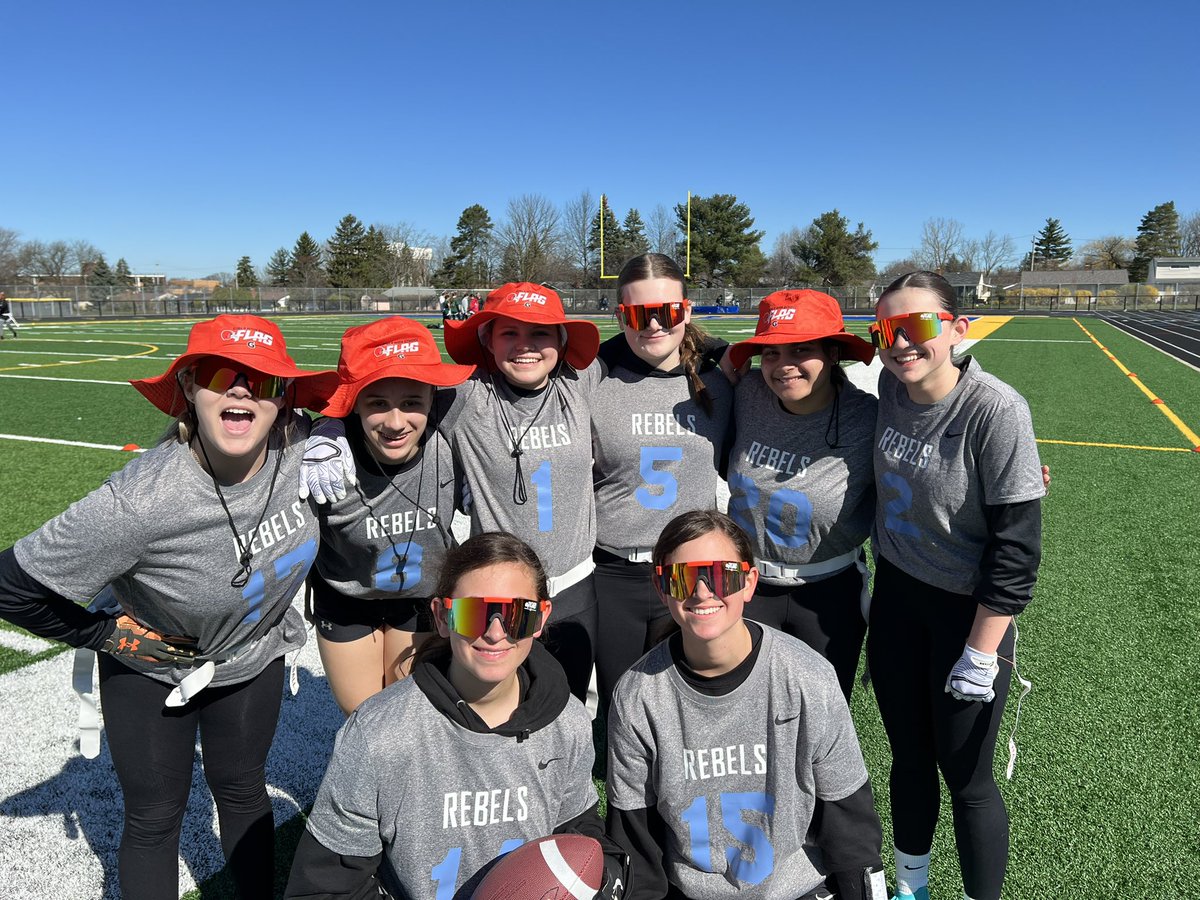 Willoughby South girls Flag Football JV first game @southathletics @BrownsYouthFB @Gatorade thanks for supporting Girls H.S. Flag Football!