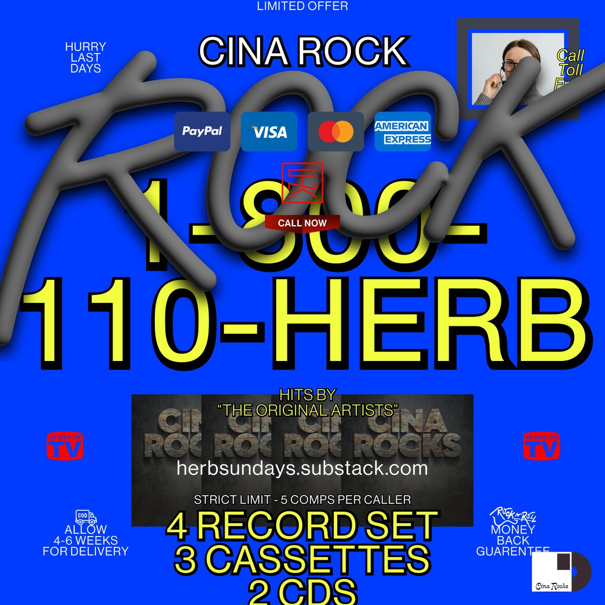 I did this weeks @HerbSundays (@VALENTI) under the theme, 'Cina Rock(s)' dedicated to my father. A blend of psych, art, and heavy rock... Call now. herbsundays.substack.com
