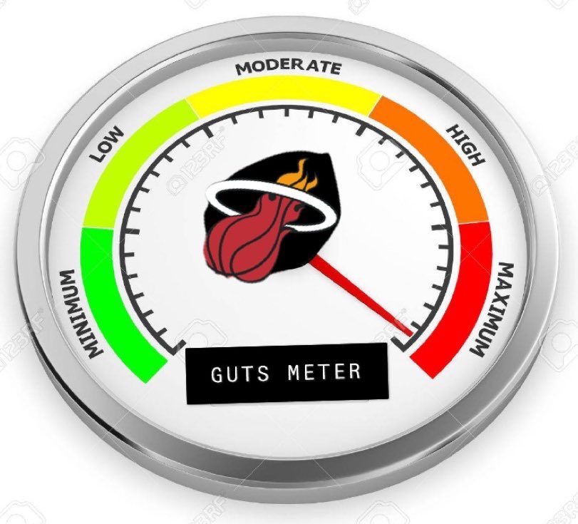 Biggest game of the season. Who has the GUTS? I’m live on @560WQAM at 3:45 with the pregame show for HEAT @ Pacers. Then I’ll join Jax and Tommy Tighe on the Miami Heat Audio Experience. Listen on AM 560 WQAM & the Audacy App #HEATCulture