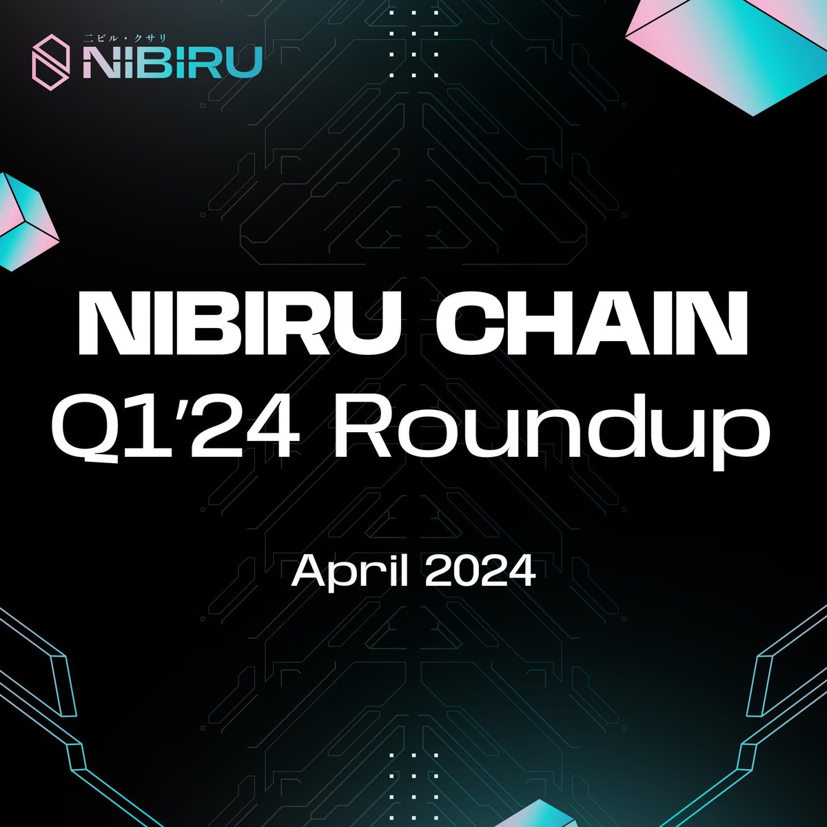 As we head into a new quarter, let’s look back at some of the great things Nibiru Chain accomplished ✨ Key Highlights: - Mainnet Launch - Birth of 40+ Ecosystem projects - Nibiru EVM - Centralized Exchange Listings - X Airdrop Campaign - Coinlist Community Sale - Brand Refresh…