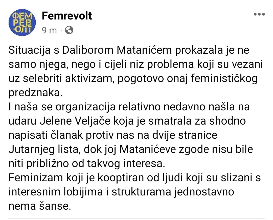 zanovijetal0's tweet image. 🍿 #Matanić #Veljača #Femrevolt