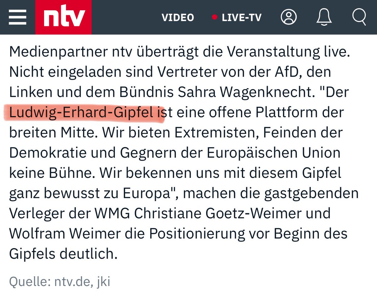 Ludwig Erhard würde sich wahrscheinlich im Grabe herumdrehen, wenn er wüsste, für was sein Name hinhalten muss. Ein Freund des Sozialismus, und nichts anderes stellt der EU-Zentralismus von heute dar, war er ganz sicher nicht.