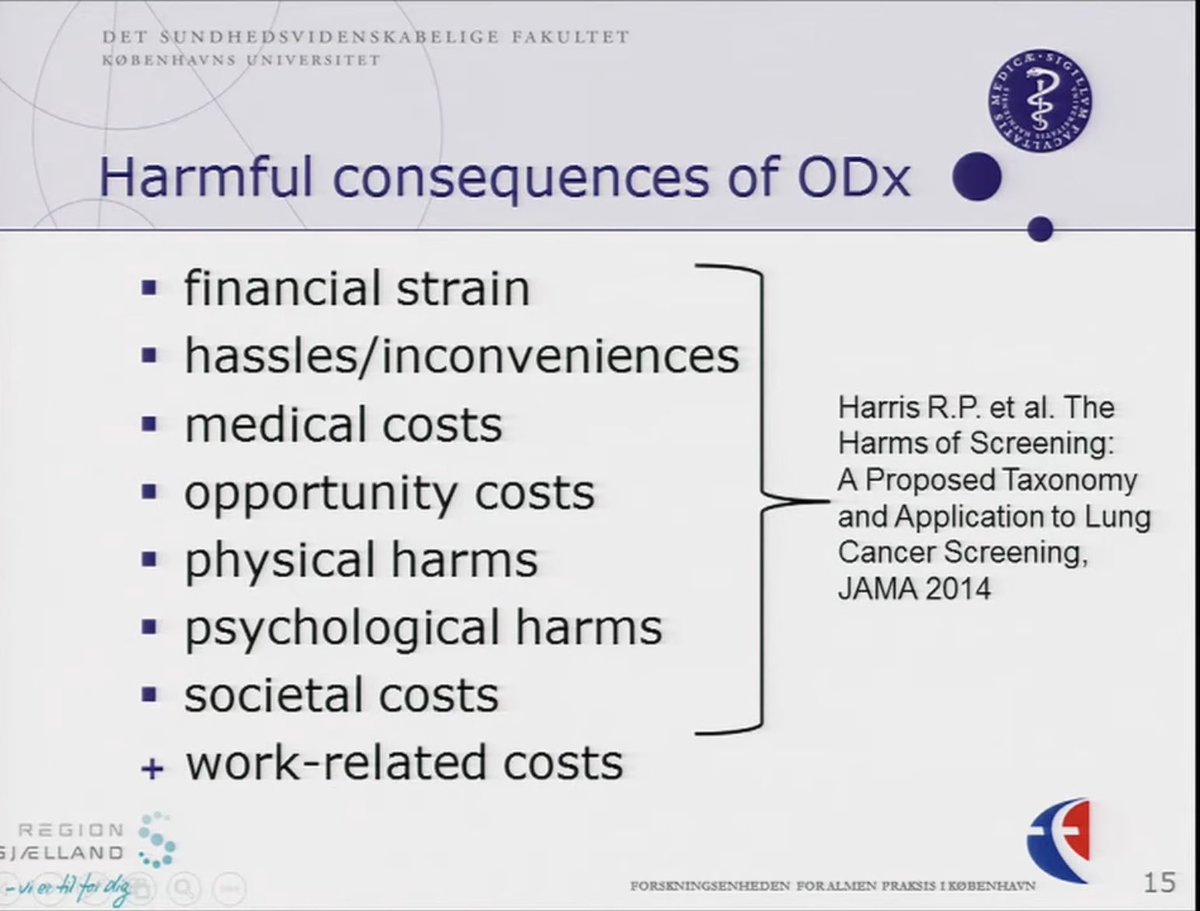 Harmful consequences of #overdiagnosis